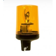 Signal beacon for tube, orange, BA15S 24V 