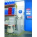 Step ladder with wheels 46 cm