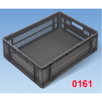 Каса  - серия ЕUROLINE, 600 х 400 х 160 мм плътно дъно и отворени стени 