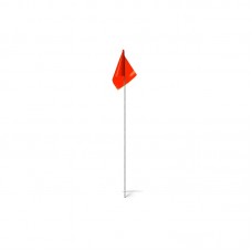 Flag red color set of 10 pcs