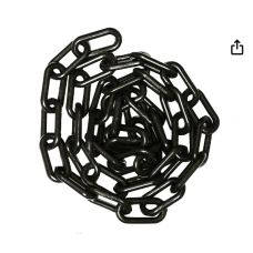 Pvc chain black 6 mm, Pvc chain black 6 mm,