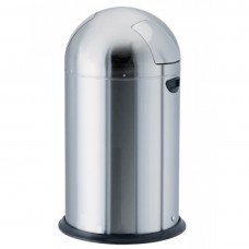 Метален кош PUSH 50L - Инокс Метален кош PUSH 50L - Инокс
