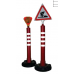 Solar Warning Light Yellow, 