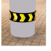 Heavy-Duty Rubber Wall Guard 100х16х5 см