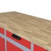 Locksmith workbench, metal, 3 drawers, 3 doors