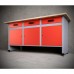 Locksmith workbench, metal, 3 drawers, 3 doors