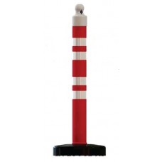 Traffic Post, H- 1,20m , with weighted base- 12 kg